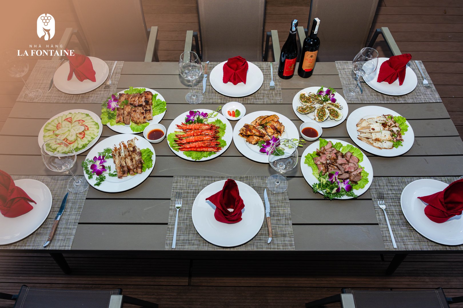 Dịch Vụ Đặt Tiệc Tại Gia La Fontaine – Trải Nghiệm Catering Chuẩn 5 Sao Ngay Tại Không Gian Của Bạn